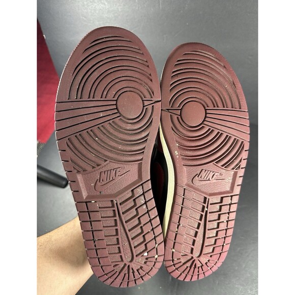 Nike Air Jordan 1 Low SE Dark Beetroot with Charms Size 8.5 - Picture 8 of 12